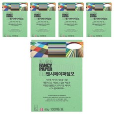 두성종이 OA팬시페이퍼점보 80g 담연두색, A4, 500개