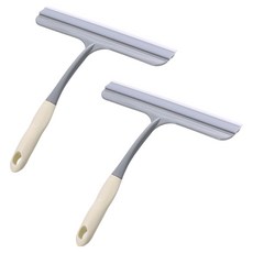 소르트잇 미니 욕실 주방 물기제거기 유리청소도구 스퀴지, 베이지, 2개