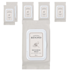 PASSION&BEYOND 米奶溫和深層潔膚巾, 50枚入, 6個