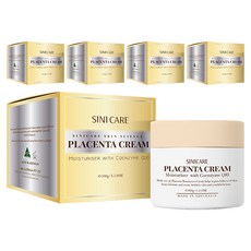 시니케어 플라센타 크림 모이스처라이저 코엔자임 Q10, 100g, 5개