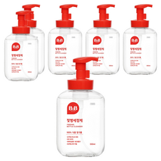 비앤비 젖병세정제 거품형, 550ml, 6개