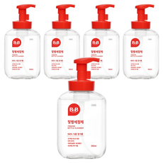 비앤비 젖병세정제 거품형, 550ml, 5개