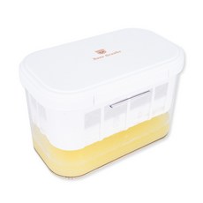 大容量乳清分離機 4L, 1個, 白色