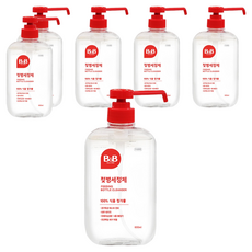 B&B 奶瓶清潔劑 液體型, 600ml, 6瓶
