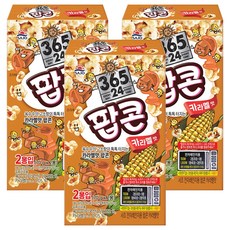 SAJO 微波爆米花 焦糖口味, 6包, 80g