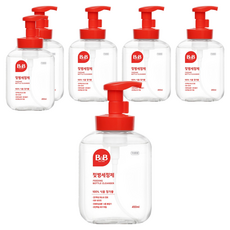 B&B 奶瓶清潔慕斯, 450ml, 6個