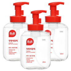 비앤비 젖병세정제 거품형, 450ml, 3개