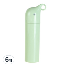 Plus It攜帶式牙刷收納盒 1 綠色, 6個