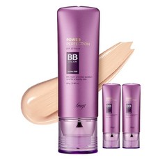 THE FACE SHOP 菲詩小舖 fmgt完美能量BB霜 SPF37 PA++, V201 Apricot Beige, 40g, 3條