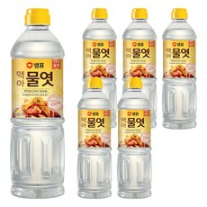 샘표 맥아물엿, 1.2kg, 6개