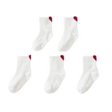 점핑칙피 하트 양말 5켤레 세트