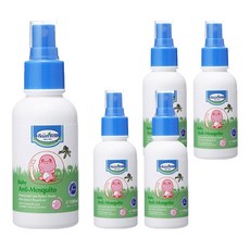 Baan 貝恩 嬰兒防蚊噴液，天然精油，蚊蟲安全有效, 100ml, 5瓶