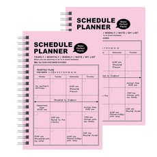 ibis PP 綁帶日程規劃本, 淺粉紅色, 2個