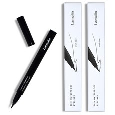 Lamelin 纖細防水眼線筆 0.5g, 黑色, 2個