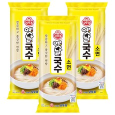 오뚜기옛날 국수 소면, 500g, 3개