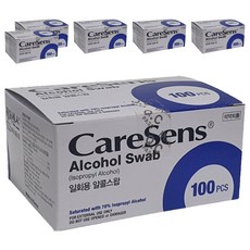 케어센스 알콜스왑, 100매, 6개