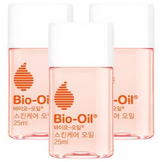 바이오오일 스킨케어 오일, 3개, 25ml