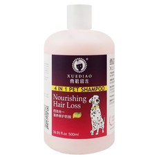 XUEDIAO 雪貂留香 洗毛精/柔順護毛素, 500ml, 1瓶