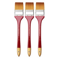 HWAHONG 華虹 產業寬刷 156 扁刷, 3號, 3個