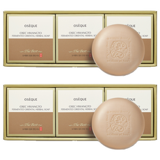 Ojec 五色赭石發酵草本皂, 100g, 6個