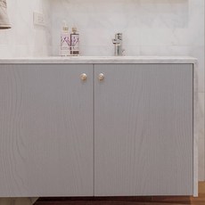 현대시트 간편 접착식 페인티드 우드 무늬목 시트지, HPW-22705그레이, 100cm x 5m