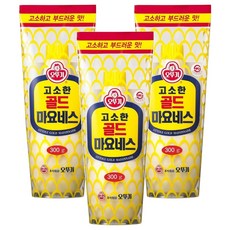 오뚜기 골드 마요네스, 300g, 3개