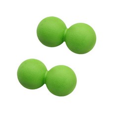 SPO HOLIC 花生 TPE 雙按摩球, 綠色, 2個