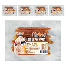 PARMIR 帕米爾 犬用 新鮮鴨柳製成 低脂無鹽, 蜂蜜鴨柳, 50g, 5包