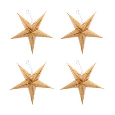 파티공구 페이퍼 별 모빌 4p, 골드