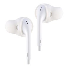 AcousDesign Angerbody Purist Earbud AirPods 矽膠保護套 Earskins, 單一商品, 白色