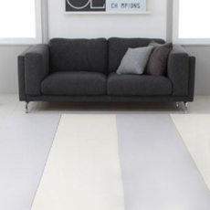 아트비 스크래치 베이직 4단 유아폴더매트, 크림그레이