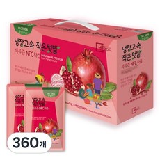 바른메이드 냉장고속 작은텃밭 석류즙 NFC 착즙, 70ml, 360개