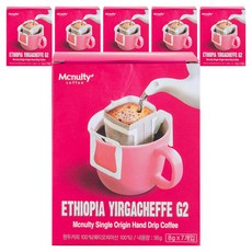 McNulty Coffee 衣索比亞耶加雪菲濾掛咖啡, 8g, 7包, 6盒
