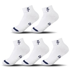 까스텔바작 단목 쿠션 압박양말 CSW-05, 화이트, 5개