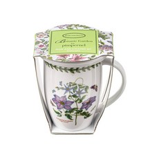 포트메리온 보타닉가든 머그컵 + 코스터 뚜껑, 클래마티스, 1세트