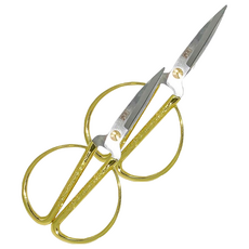 Life 徠福 鍍金龍鳳剪刀 173mm, 金色, 2支