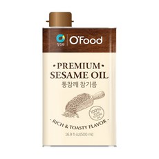 清淨園頂級白芝麻油 100%純白芝麻油 濃郁烘烤風味, 500ml, 1罐