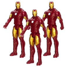 漫威復仇者聯盟鋼鐵人可動公仔, 3個