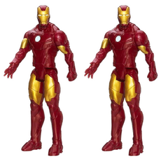 漫威復仇者聯盟鋼鐵人可動公仔, 2個