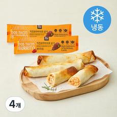 도스타코스 치킨 & 하바네로 살사 부리또 (냉동), 150g, 4개, 1개입