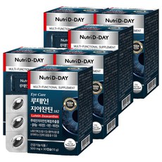 뉴트리디데이 아이케어 루테인 지아잔틴182, 30정, 6개