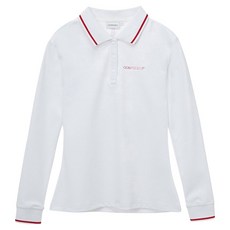 Gospheres 女款雙色領長袖Polo衫 PW2FLT23