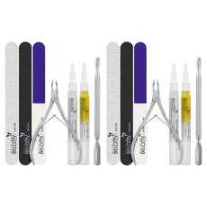 벨로티 전문가용 올인원 네일케어 세트 PRO KIT, 니퍼1p + 푸셔1p + 리무버펜1p + 세럼펜1p + 파일 2p + 버퍼1p, 2세트