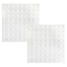World Clean 防噪音矽膠緩衝貼紙 64入, 2個, 單一顏色