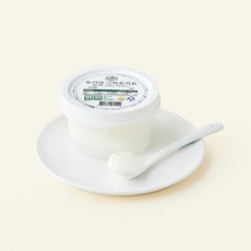 아침미소목장 저탄소 인증 무가당 그릭요거트, 100g, 1개