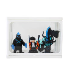 溫光月光 組裝式模組化公仔收納盒, 1個