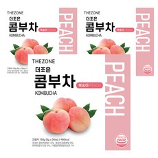 더존건강 더조은 콤부차 복숭아, 5g, 30개입, 3개