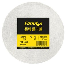 Formtec 捲式標籤感熱紙 FRT-1008, 1個