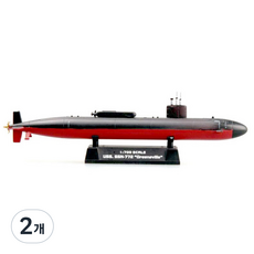 EasyModel 1:700 미해군 SN-772 SGreeneville 급 핵잠수정 완성품, 2개