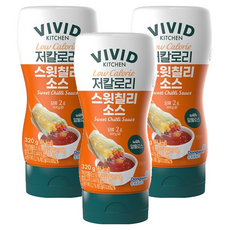 VIVID KITCHEN 低卡甜辣醬, 320g, 3個